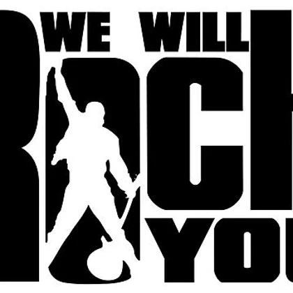 تیشرت گروه موسیقی Queen کویین تیشرت we will Rock You کد 182864