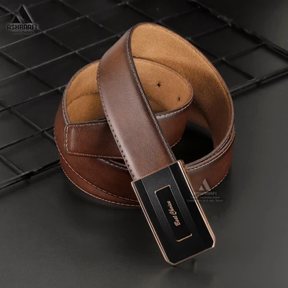 کمربند مردانه مجلسی Leather Belt BL67