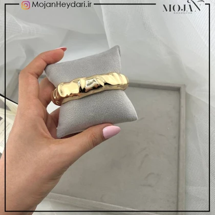 بنگل زنانه اسپرت استیل کدbs3076