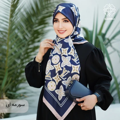 روسری ابریشم کجراه تارا