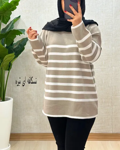 B824- بلوز بافت رینگی