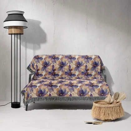 شال مبل ریش دار classic 144