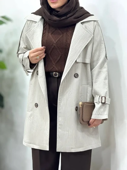 ترنچ کت آستردار آیسو سلدا