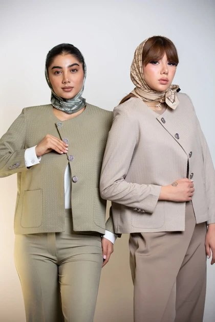 کت زنانه ژانت ژاکارد