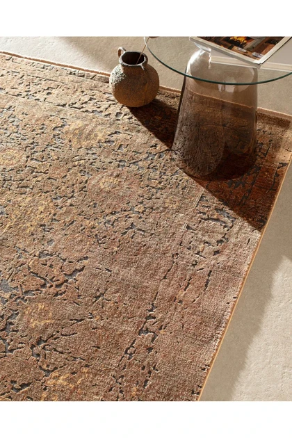 فرش ماشینی Madame Coco مدل Cagnes - 200 × 300 سانتی‌متر - بژ