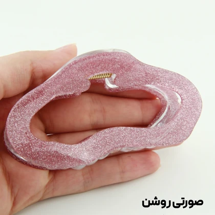 کلیپس دخترانه مدل موجی خطی شاین دار