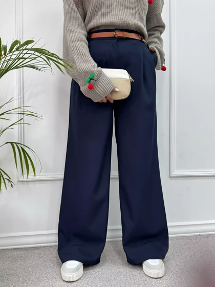 شلوار نیم بگ آیسل