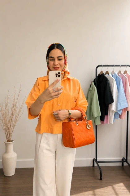 شومیز باکسی کراپ
