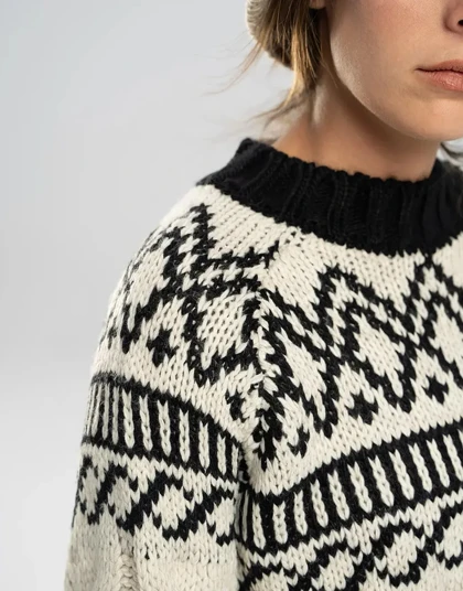 ژاکارد دو رنگ