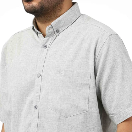پیراهن آستین کوتاه لینن مردانه مدل 6215936