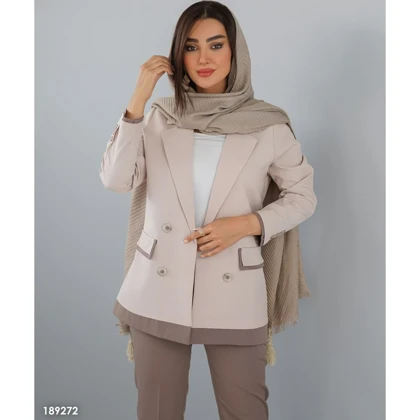 کت و شلوار زنانه مدل درنا