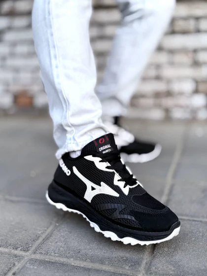 کفش اسپرت مردانه میزانو مشکی (Mizano)