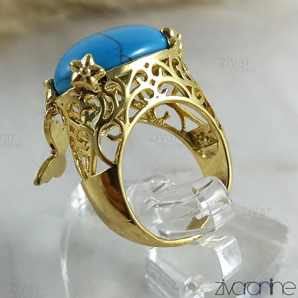 انگشتر زنانه فیروزه 30039
