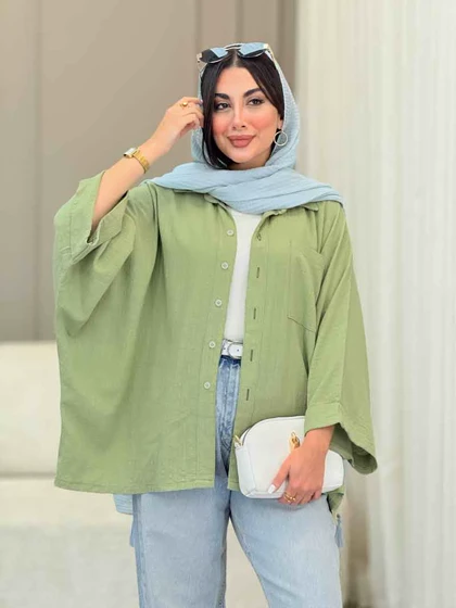 مانتو پانچ تک جیب فرشته