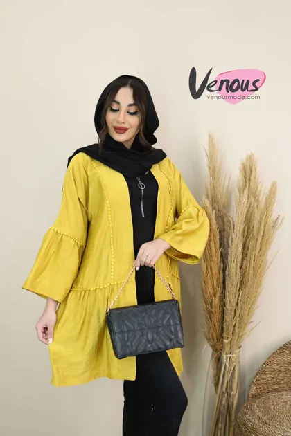 مانتو عروسکی آستین شیپوری
