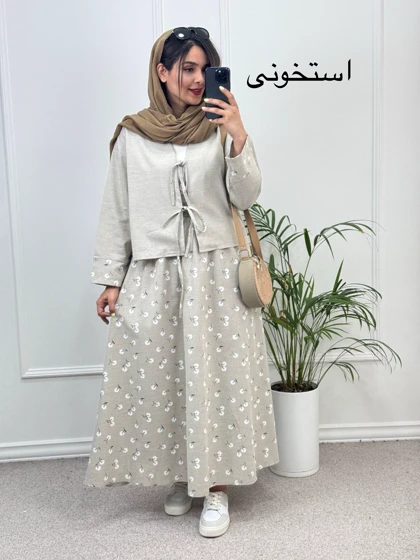 ست مانتو دامن هایدی