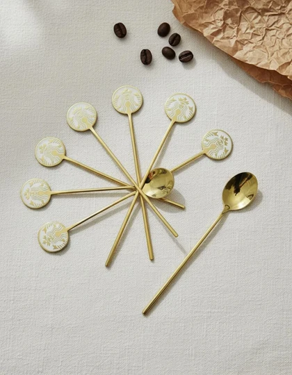 قاشق شربت خوری استارباکس سرگرد / mj84