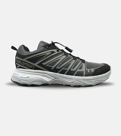 کفش کتانی مشکی طوسی سبز Salomon X ULTRA