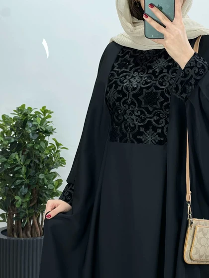 عبای بلند سوزندوزی حدیث 5