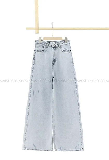 شلوار جین شافل بگ کد1005011