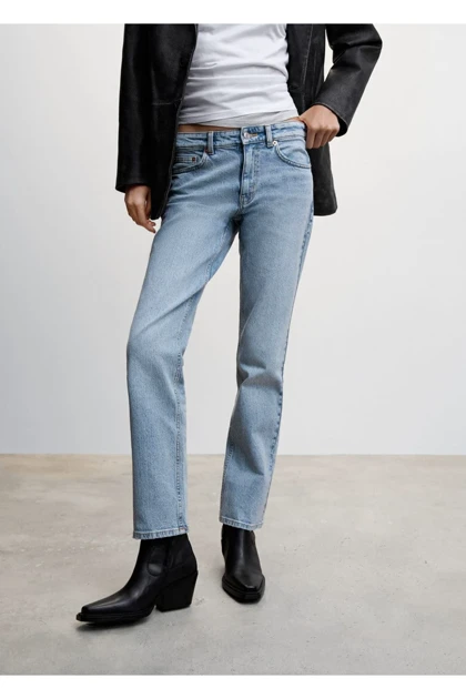 شلوار جین زنانه اورجینال منگو mango