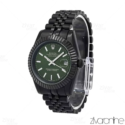 ساعت رولکس دیت جاست مردانه صفحه سبز 106619
