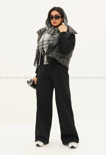 شلوار بگ دورس داخل کرکی کد1005220