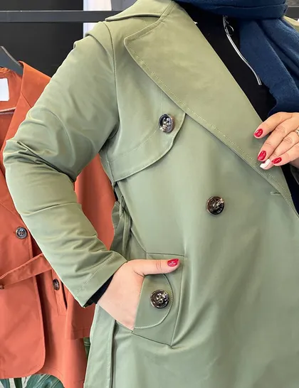 بارانی پاییزه جفت ژیله آلما کد : 003239