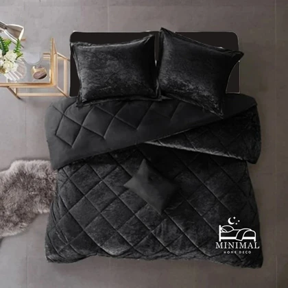 روتختی مینیمال مخمل طرح لوزی