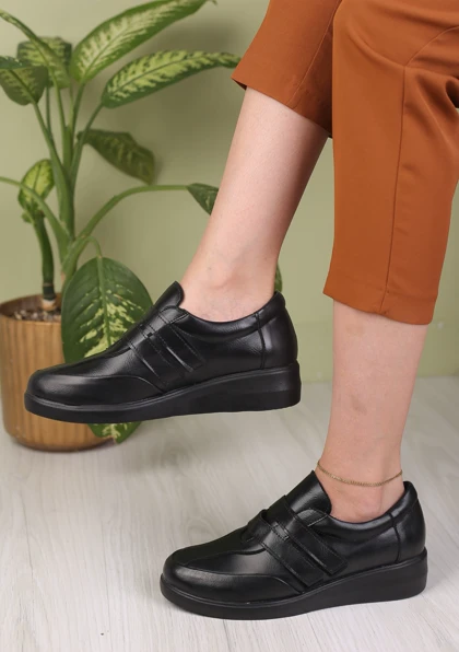 کفش پرسنلی زنانه دوچسب 1115