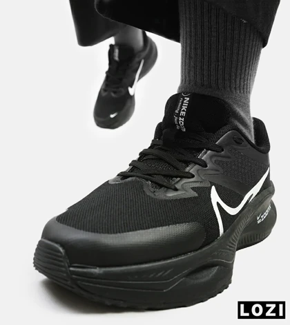 کفش کتانی مردانه و زنانه مشکی NIKE zoom x smiley