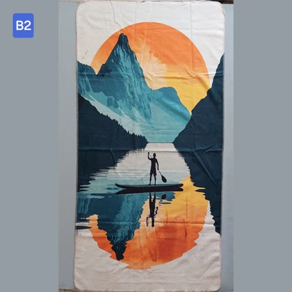 حوله ساحلی سایز بزرگ 75 در 150 سانت