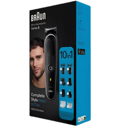 ریش تراش و ماشین اصلاح براون Braun مدل MGK5440 شارژدهی 100 دقیقه