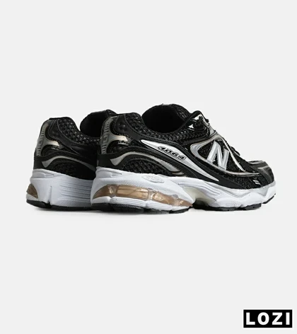 کفش کتانی مردانه و زنانه مشکی سفید NEW BALANCE 1064 مدل 8151