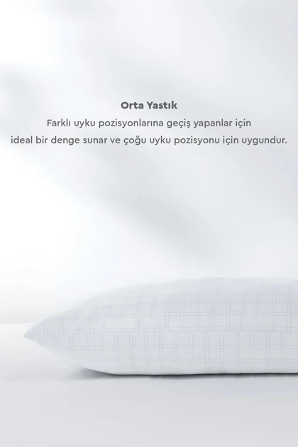 بالش Yataş مدل Anti-Stress Roll Pack میکروفایبر - سفید