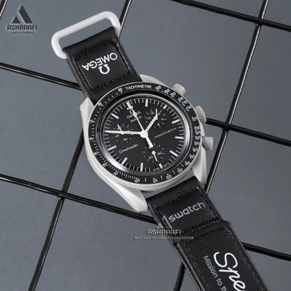ساعت امگا سواچ ماه Omega x Swatch Speedmaster MOO-M