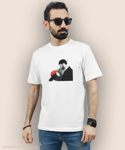تیشرت مردانه و زنانه طرح لئون کد 975