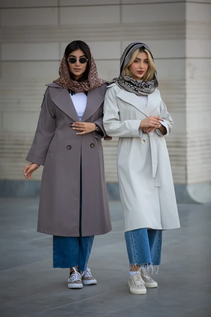 بارانی بلند گلسا فری