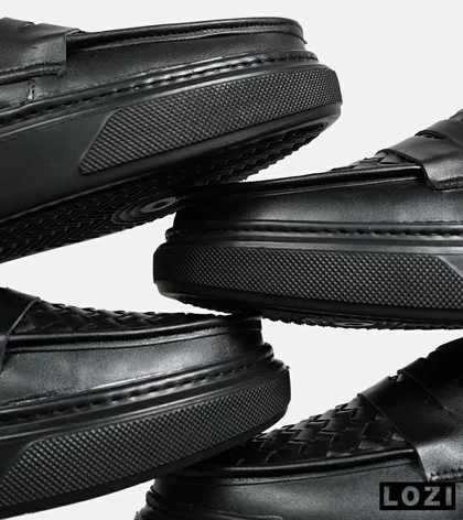 کالج مردانه مشکی Bottega Veneta