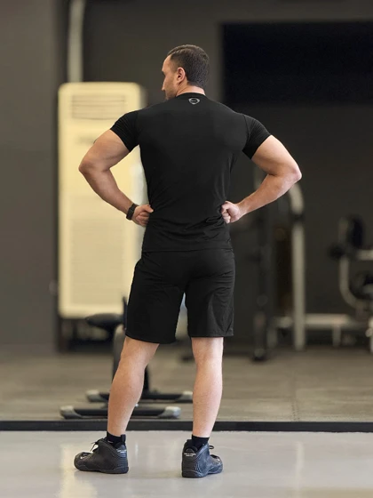 ست تیشرت و شلوارک نایک (Nike) پارچه فلامنت تنفسی (درای فیت)