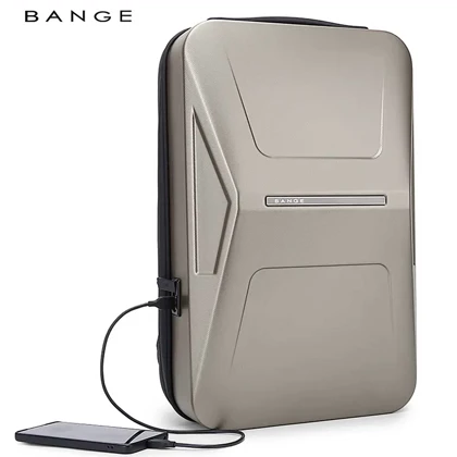 کوله پشتی لپ تاپ 15.6 اینچ ضد سرقت با درگاه تایپ‌سی بنج Bange اصل مدل BG-3005