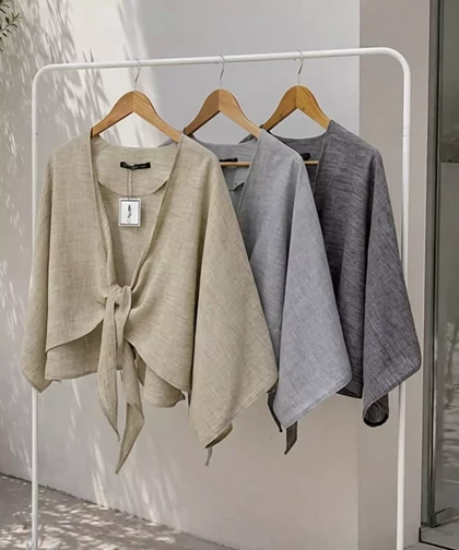 شومیز گره‌ای کد SV100/SANDO برند ردا