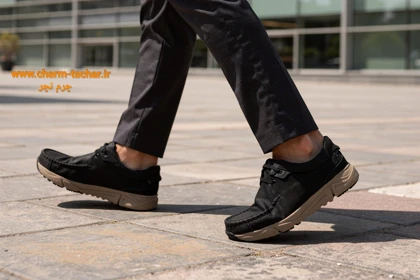 کفش روزمره طبی مردانه فول ارتوپدیک چرم طبیعیsi165