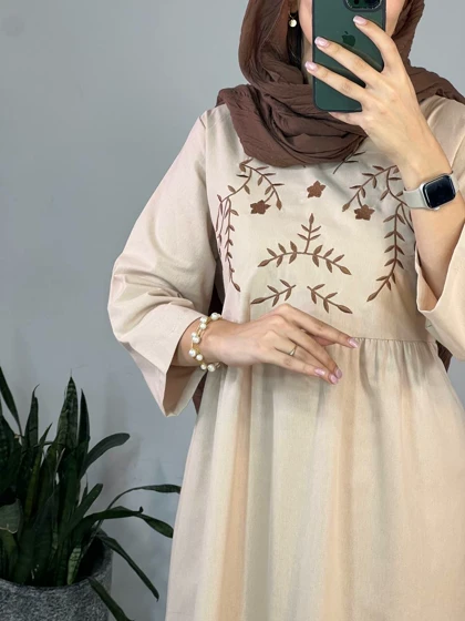 پیراهن مانتویی لیان 1