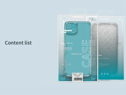 قاب محافظ ژله ای آیفون 15 نیلکین Nillkin Nature TPU Pro Series case for Apple iPhone 15
