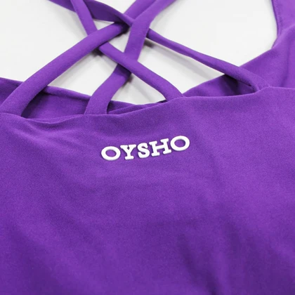 تاپ ورزشی زنانه طرح oysho کد 5532 شناسه 10100780