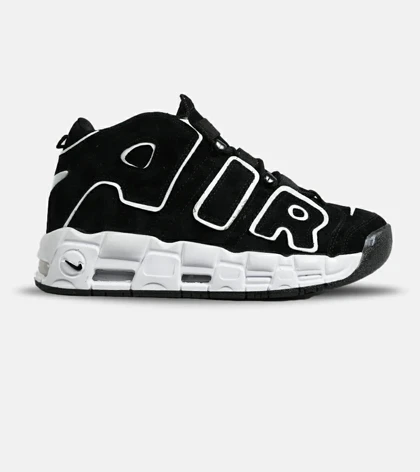 کفش کتانی مردانه و زنانه مشکی سفید NIKE Air More Uptempo '96 مدل 6536