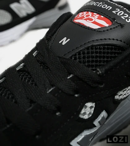 کفش کتانی بزرگ پا مشکی طوسی NEW BALANCE 993