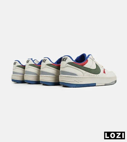 کفش مردانه و زنانه سفید سبز آبی قرمز Nike Gama Force Sail