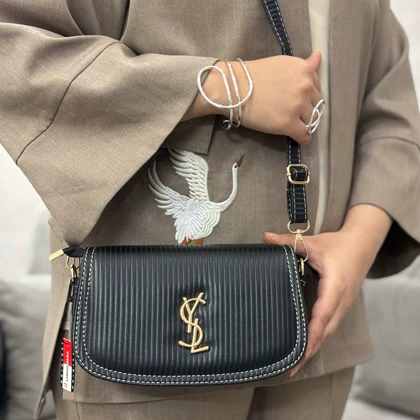 کیف زنانه پاسپورتی طرح YSL کد 2117